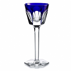 Baccarat   Tabletop   Drinkware - Baccarat Harcourt Extensions Rhine Wine Cobalt