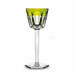 Baccarat   Tabletop   Drinkware - Baccarat Harcourt Extensions Rhine Wine Green