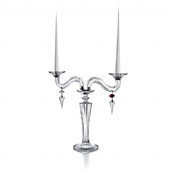 Baccarat   Lighting   Candelabras - Baccarat Mille Nuits Candelabras For Wax Candle 2 Light