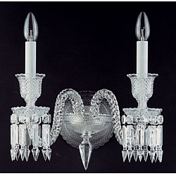 Baccarat   Lighting   Sconces - Baccarat Zenith Sconces 2 Lights