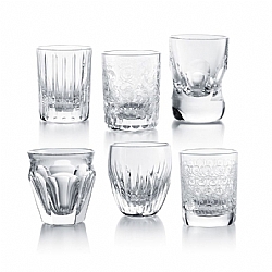 Baccarat   Tabletop   Drinkware - Baccarat Take A Shot set Boxed set of 6