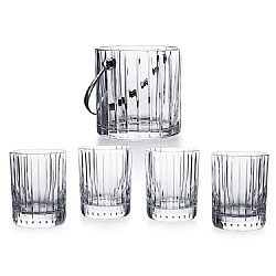 Baccarat   Tabletop   Drinkware - Baccarat Harmonie On The Rocks Tumblers and Ice Bucket