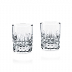 Baccarat   Tabletop   Drinkware - Baccarat Nancy Tumbler No. 3 Boxed set of 2