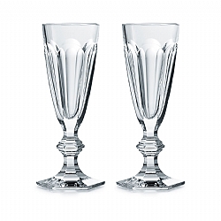 Baccarat   Tabletop   Drinkware - Baccarat Harcourt 1841 Champagne Flute Set of 2