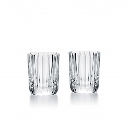 Baccarat   Tabletop   Drinkware - Baccarat Harmonie Tumbler Shot Glasses Pair No.7