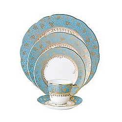 Bernardaud   Tabletop   Dinnerware - Bernardaud Eden Turquoise 5pc Place Setting