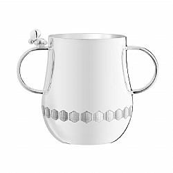 Christofle   Home Decor   Baby Gifts - Christofle Silverplated Beebee Baby Cup 2 Handles