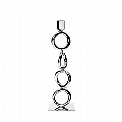 Christofle   Home Decor   candle holders - Christofle Vertigo Candlestick 4 rings