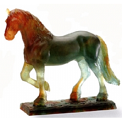 Daum   Animals   Horse - Daum Leroy Jean Francois Hadrien horse J.F Leroy