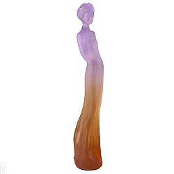 Daum   Home Decor   Figurines - Daum Richard Jean Philippe Amber purple Sophie