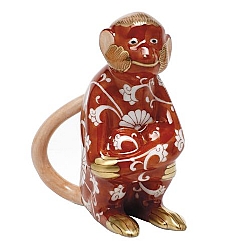 Herend   Animals   Wildlife - Herend Chinese Zodiac Monkey Multicolor