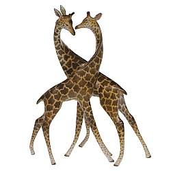 Herend   Animals   Wildlife - Herend Pair Of Giraffes Natural