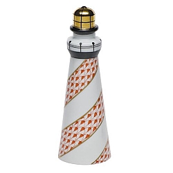 Herend   Home Decor   Accessories - Herend Lighthouse Rust