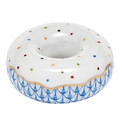 Herend   Home Decor   Accessories - Herend Donut Blue