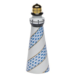 Herend   Home Decor   Accessories - Herend Lighthouse Blue