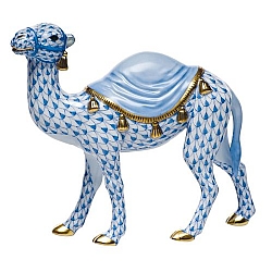 Herend   Animals   Wildlife - Herend Wandering Camel Blue