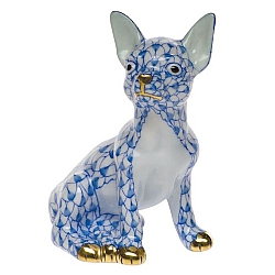 Herend   Animals   Dogs - Herend Chihuahua Blue