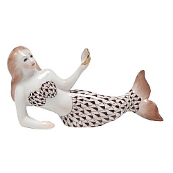 Herend   Home Decor   Figurines - Herend Mermaid Chocolate