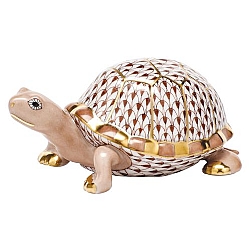 Herend   Animals   Aquatic - Herend Box Turtle Chocolate