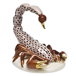 Herend   Animals   Little Animals - Herend Scorpion Chocolate