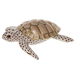 Herend   Animals   Aquatic - Herend Loggerhead Turtle Chocolate