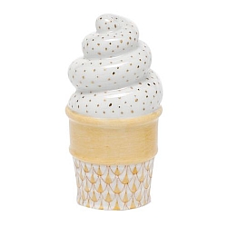 Herend   Home Decor   Accessories - Herend Ice Cream Cone Butterscotch