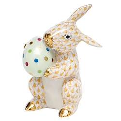 Herend   Animals   Rabbits - Herend Easter Bunny Butterscotch