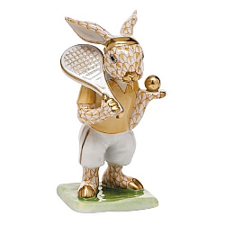 Herend   Animals   Rabbits - Herend Tennis Bunny Butterscotch