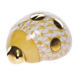 Herend   Animals   Little Animals - Herend Lucky Ladybug Butterscotch