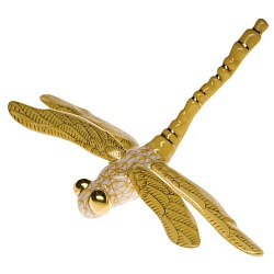 Herend   Animals   Little Animals - Herend Dragonfly Butterscotch