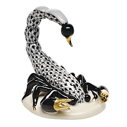 Herend   Animals   Little Animals - Herend Scorpion Black