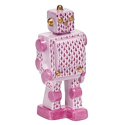 Herend   Home Decor   Accessories - Herend Toy Robot Raspberry