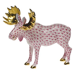 Herend   Animals   Wildlife - Herend Moose Raspberry