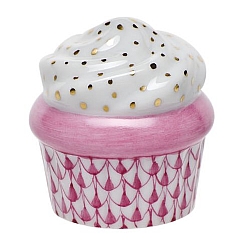 Herend   Home Decor   Accessories - Herend Cupcake Raspberry