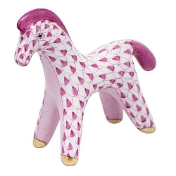 Herend   Animals   Horse - Herend Horsey Raspberry