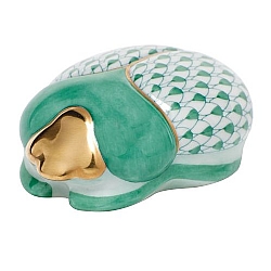 Herend   Animals   Little Animals - Herend Scarab Beetle Green