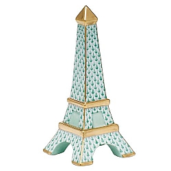 Herend   Home Decor   Accessories - Herend Eiffel Tower Green