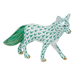 Herend   Animals   Wildlife - Herend Fox Green