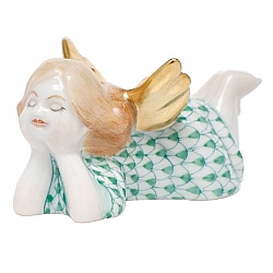 Herend   Home Decor   Figurines - Herend Tranquility Green