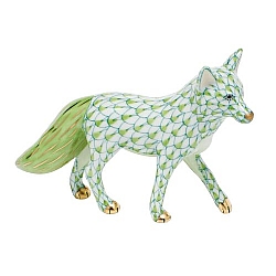 Herend   Animals   Wildlife - Herend Fox Key lime