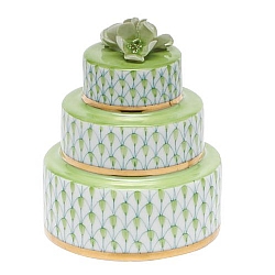 Herend   Home Decor   Accessories - Herend Wedding Cake Key lime