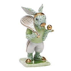 Herend   Animals   Rabbits - Herend Tennis Bunny Key lime