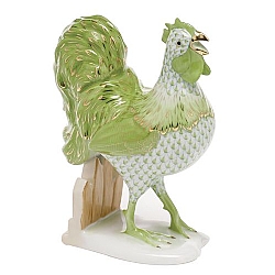 Herend   Animals   Farm - Herend Kc 2015 Henry The Rooster Key lime