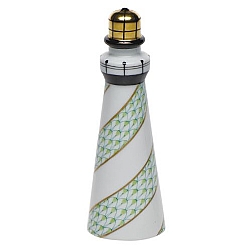 Herend   Home Decor   Accessories - Herend Lighthouse Key lime