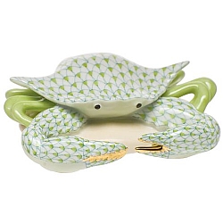 Herend   Animals   Aquatic - Herend Crab Key lime