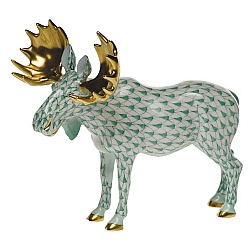 Herend   Animals   Wildlife - Herend Moose Green