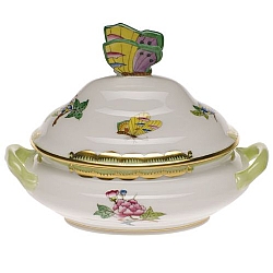 Herend   Home Decor   Table Accessories - Herend Mini Tureen Multicolor