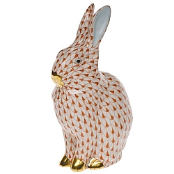 Herend   Animals   Rabbits - Herend Rabbit Rust