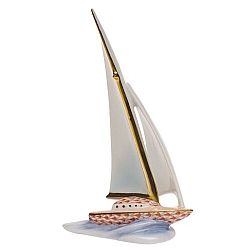 Herend   Home Decor   Accessories - Herend Sailboat Rust