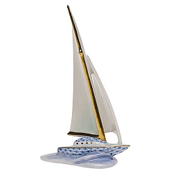 Herend   Home Decor   Accessories - Herend Sailboat Blue